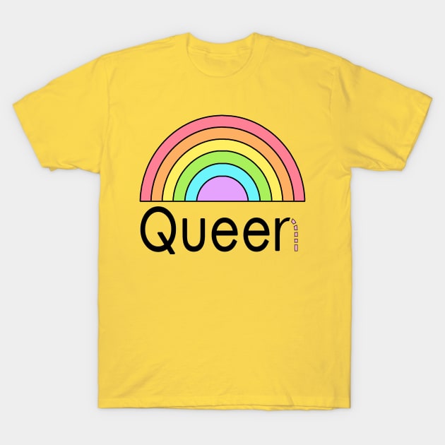 Queer Queen Pride - The Peach Fuzz T-Shirt by ThePeachFuzz